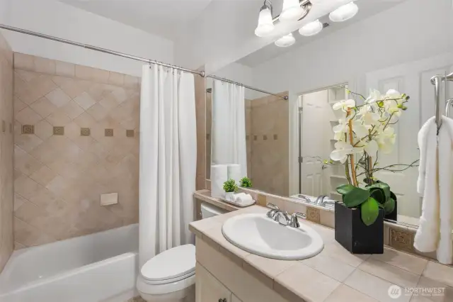 Attached En-Suite Bathroom For "Second Primary Bedroom." Wonderful Feature For Multi-Generational Living.
