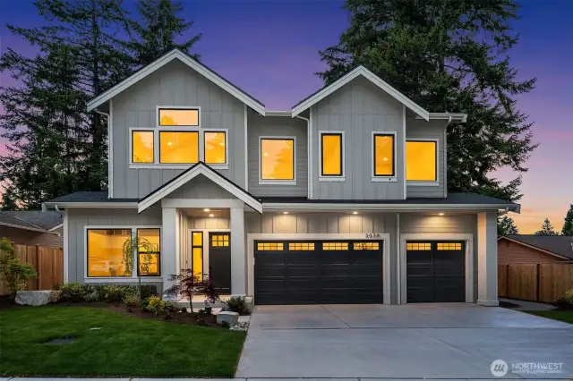 MN Custom Homes presents a modern craftsman design in the convenient Newport Hills neighborhood