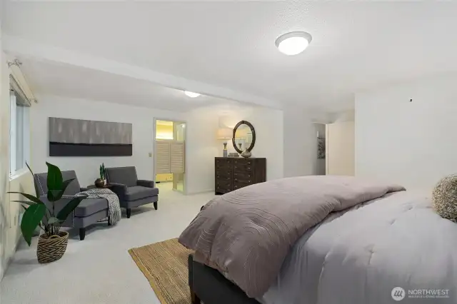 Spacious Master Suite