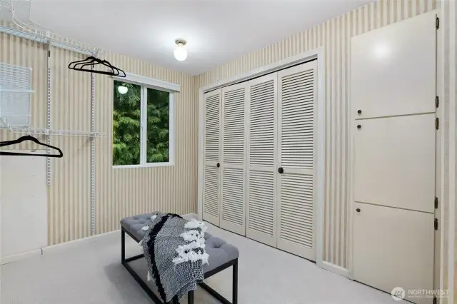 Spacious Master Bath dressing area