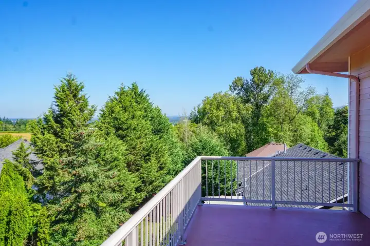 Beautiful view from balcony