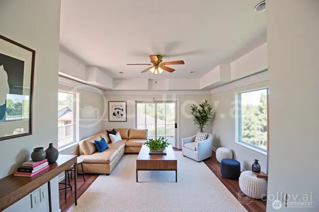 virtual stage, option bedroom/family