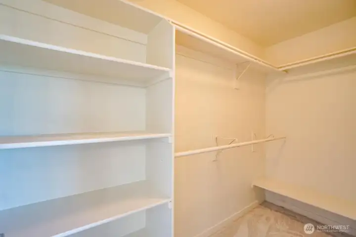 Large walk-in closet