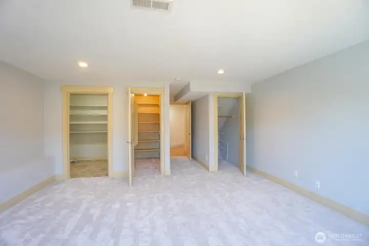 Lower level bedroom