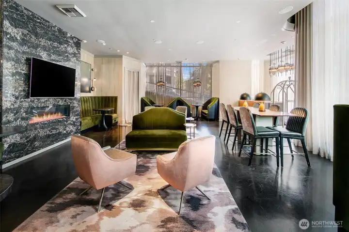 Amenity Lounge.