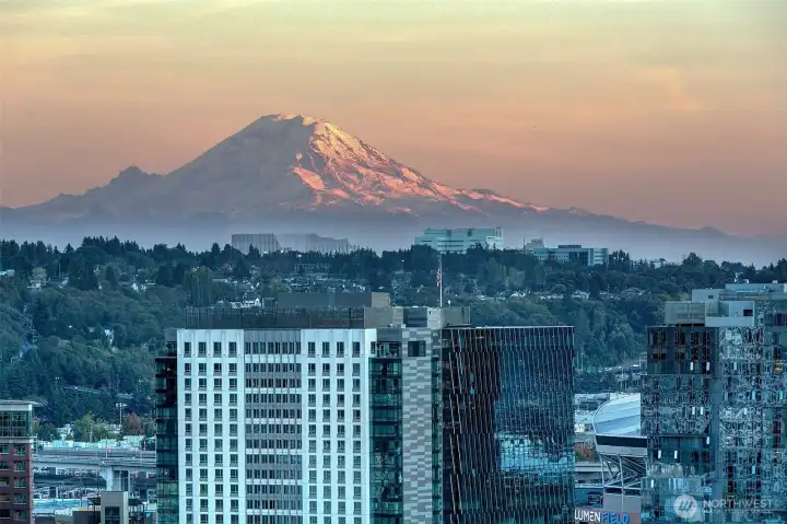 This Mount Rainier view never gets old.