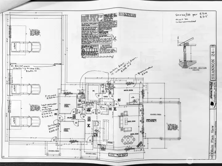 Submitted house plans