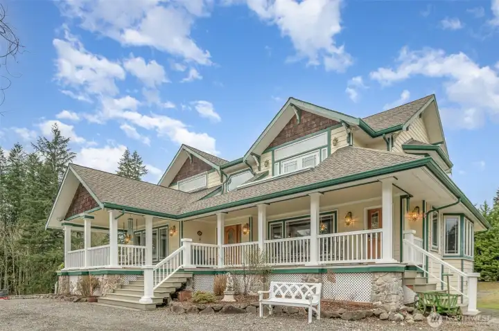 Check out this classic styling The original home was built in 1940 & extensively remodeled & updated in 1999.