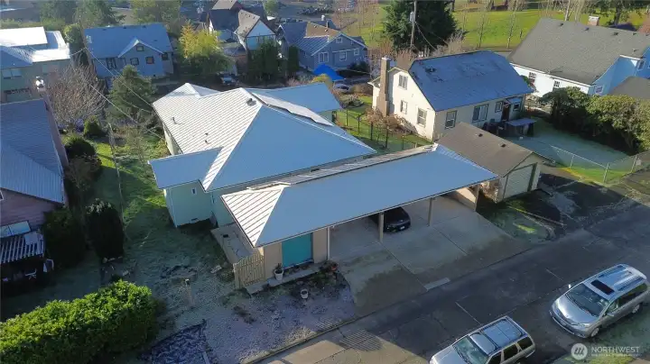 View from back carport side on Burleigh Street