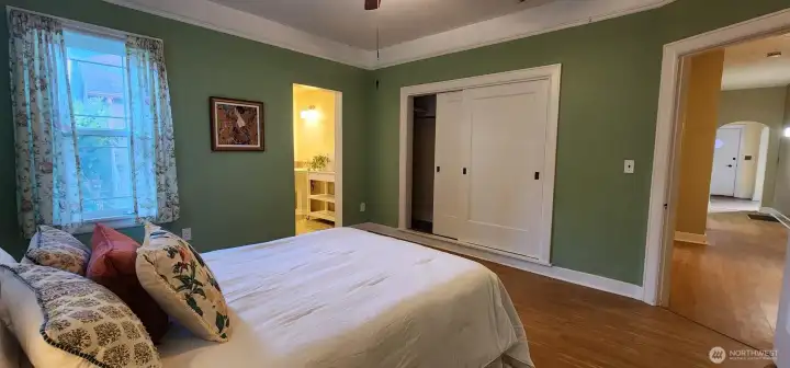 Primary bedroom suite