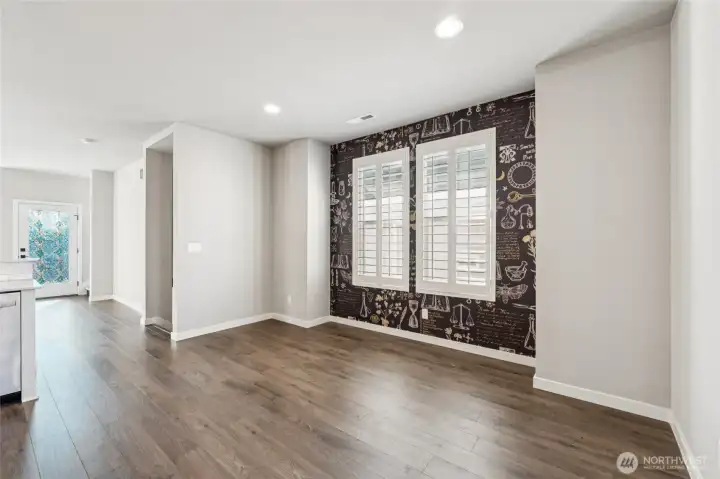 Kitchen eating space