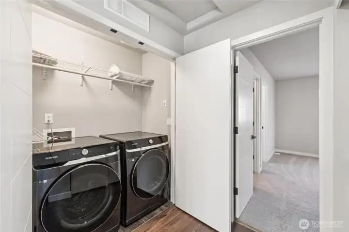 Upstairs laundry
