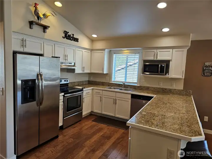 Stainless steel appliances