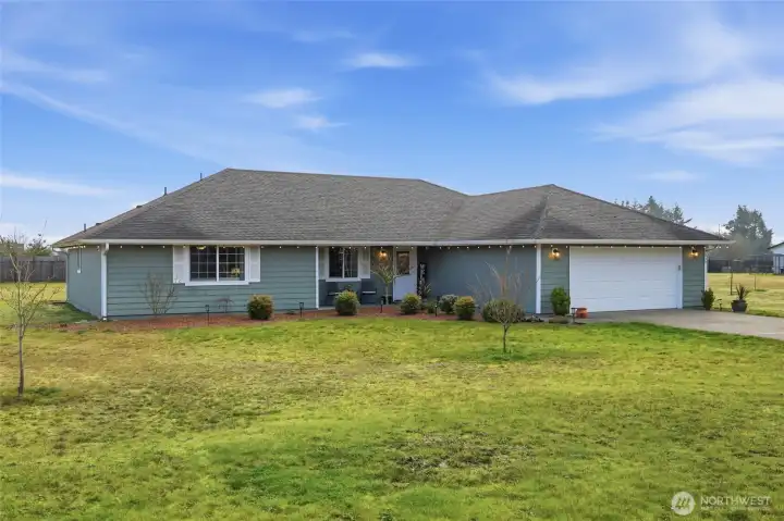 Detailed care has gone into this home and property--true pride of ownership.