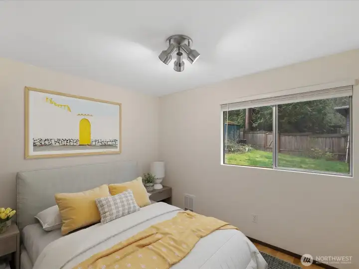 Bedroom 3 virtually staged