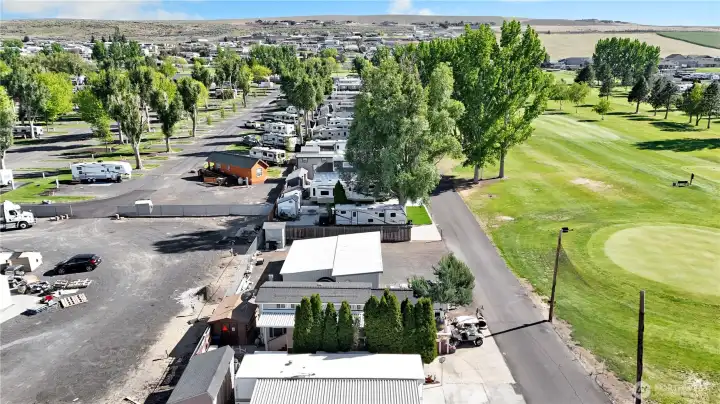 Setting near golf course and outdoor recreation