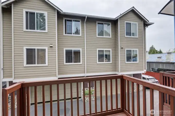 A peaceful retreat just steps from the dining room.