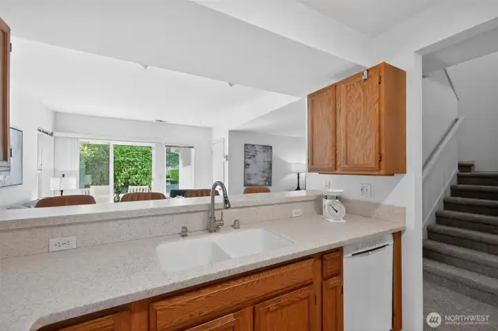 Kitchen designed for both functionality and entertaining