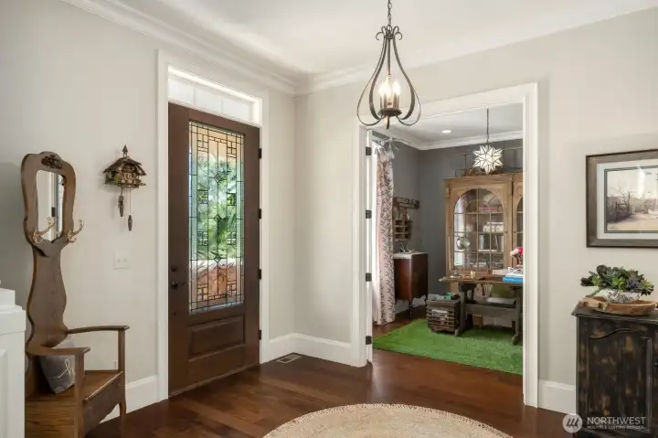 Entry with office