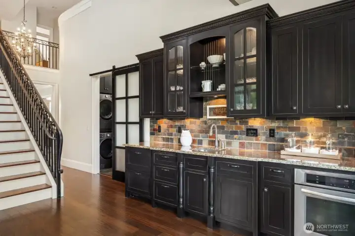 Baking center with 2nd oven, 2nd dishwasher & undercounter fridge drawers