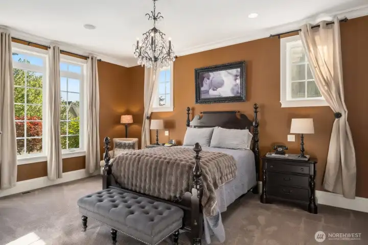Primary suite on main floor