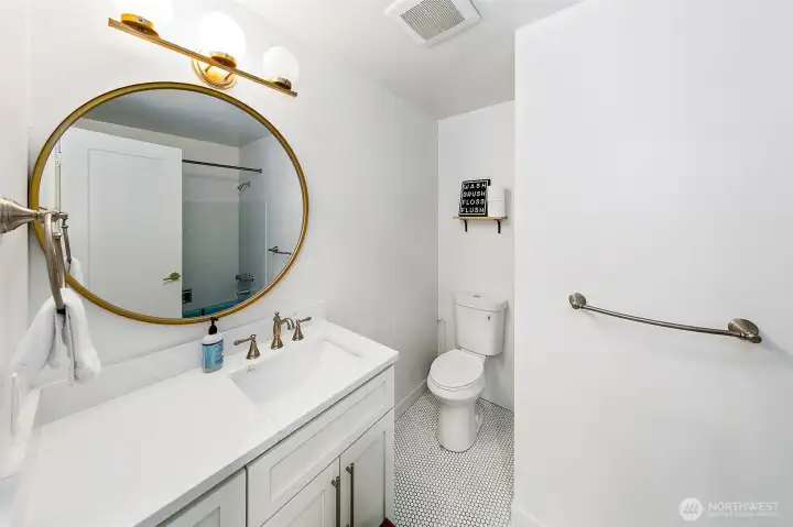 Main floor full bath