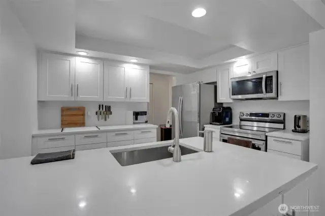 Kitchen view 2