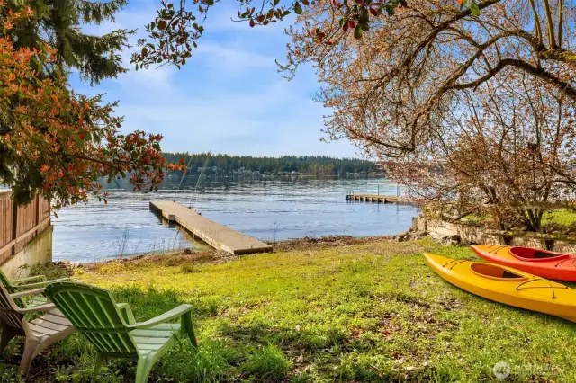 Lake Sammamish View Property with Beach Rights