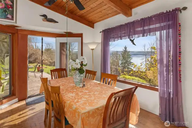 Dining Room with Lake View