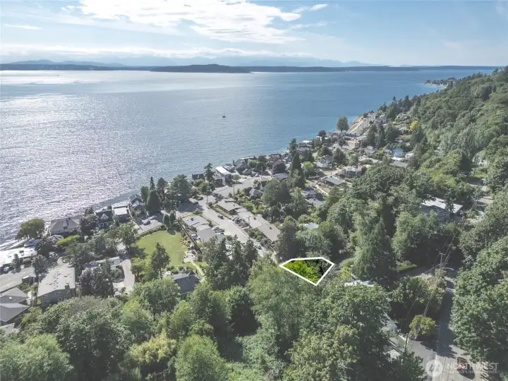 Mountain and Sound views — Pacific North West beauty from above