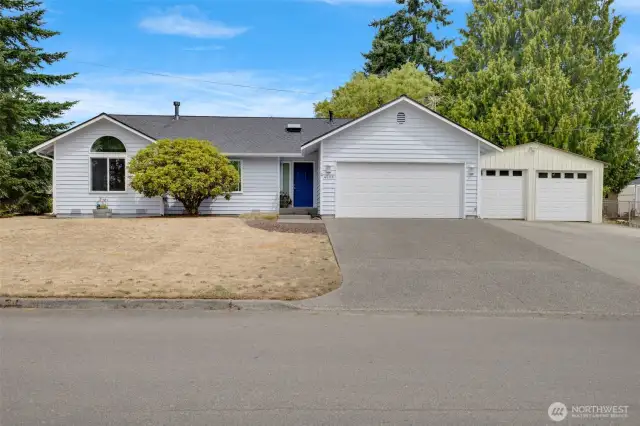 This home also has a fabulous two car shop!