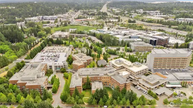Also just a walk away from Totem Lake Village with shopping, theater and resturants