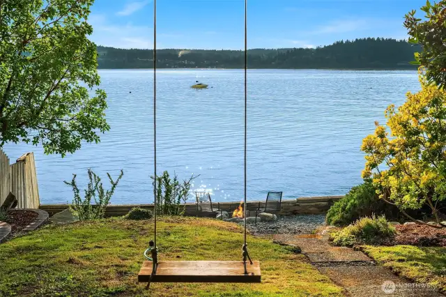 Slow moments, soft breezes, and the gentle sound of the water.