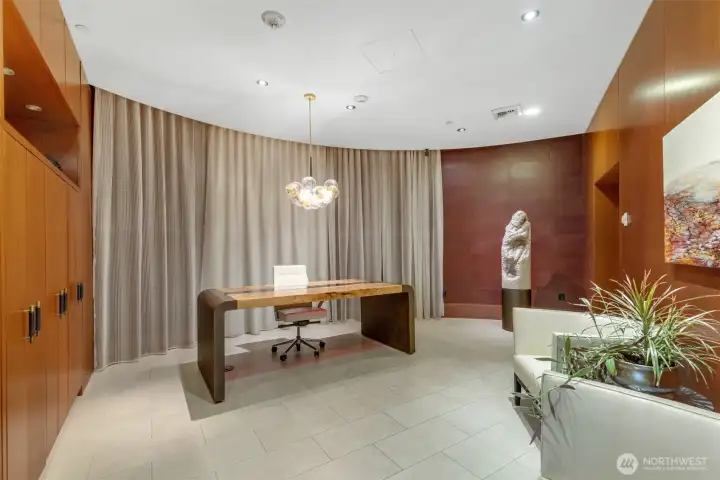 Madison Tower resident only private lobby.