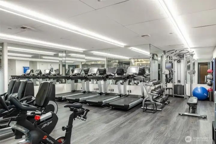 Great fitness center.