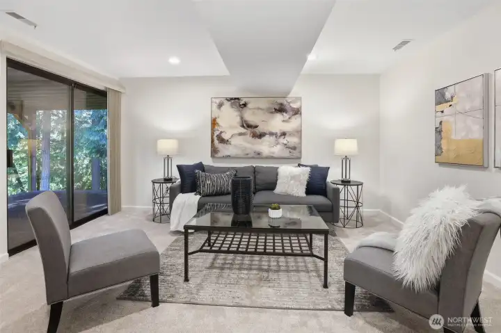 Would also make for a great media room.