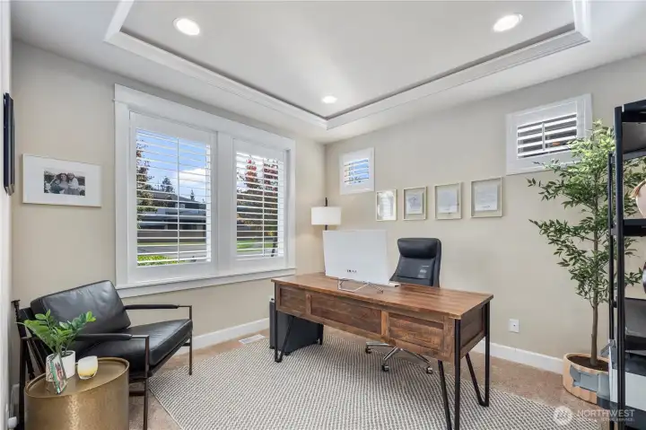 Office conveniently located on main floor