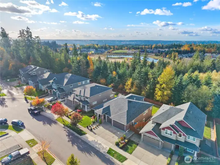 Greenbelt provides privacy & located on quiet cul-de-sac