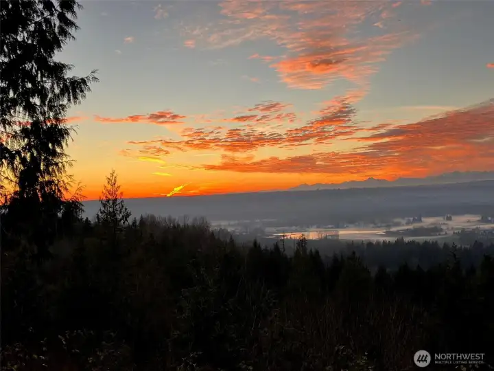 Some of the most glorious sunsets you will ever see.