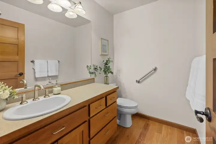 Main floor bathroom
