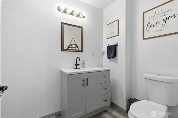 1/2 bath main level