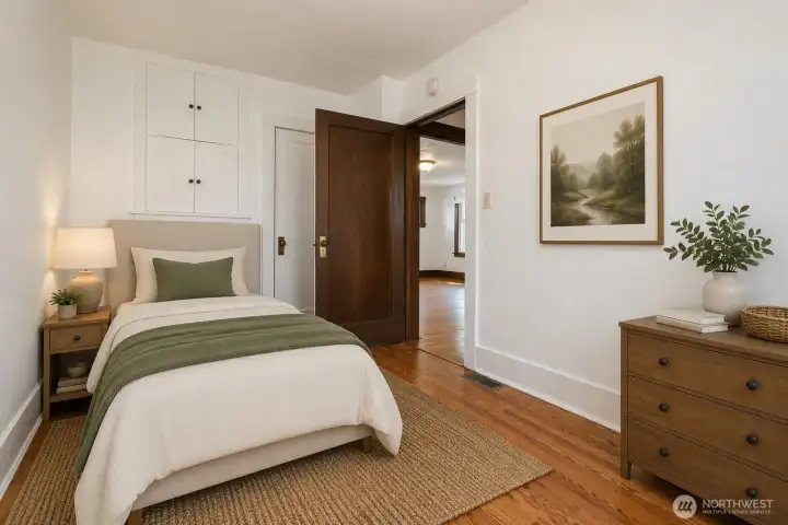 Bedroom 1   virtual stage