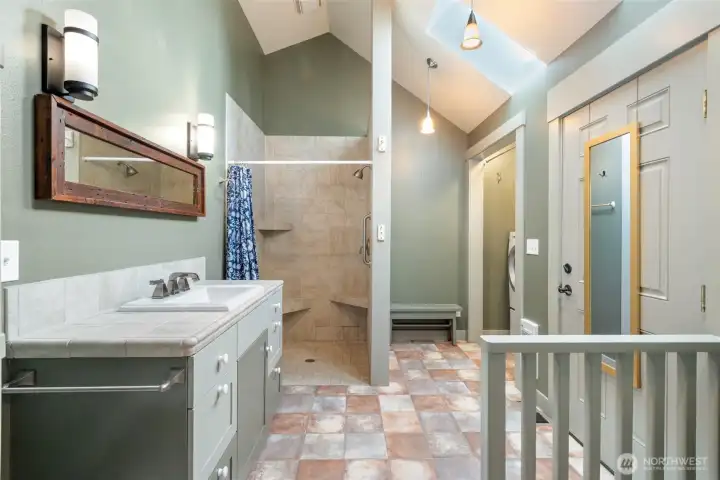 Primary Suite Bathroom  Accessible