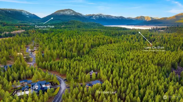 This isn't just a home; it's an invitation to elevate your everyday amidst the beauty and adventure that Cle Elum has to offer. Just 80 miles from Seattle, Tumble Creek feels a world away from the crowds and traffic. As a resident, you’ll be free to explore all of Suncadia’s densely wooded 6,400 acres (by the way, 80% of the land will remain forever protected). Living here, surrounded by old growth forests, clear streams and lakes, and miles of paved and natural paths, you’ll feel as if there’s a national park in your backyard!