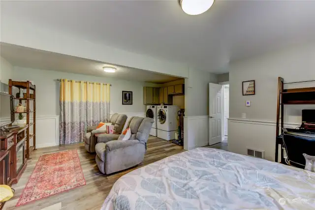 Lower level ideal for a separate unit, ADU, or mother-in-law suite with its own entrance!