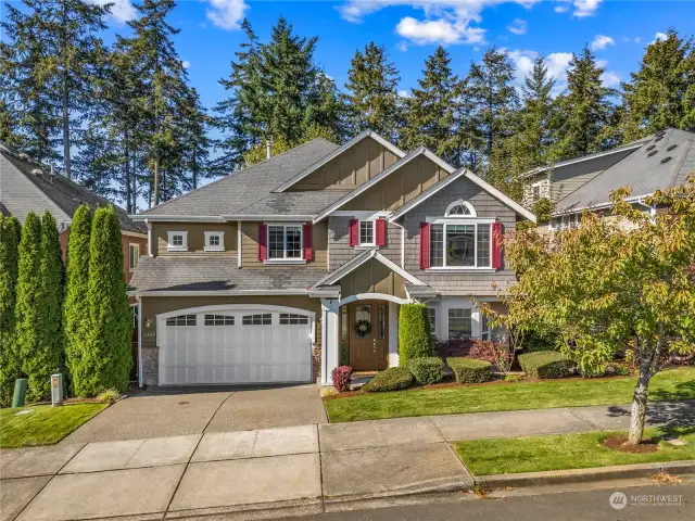 This home features a 3-car tandem garage, new hot water tank, all new carpet upstairs, AC and security system for peace of mind.