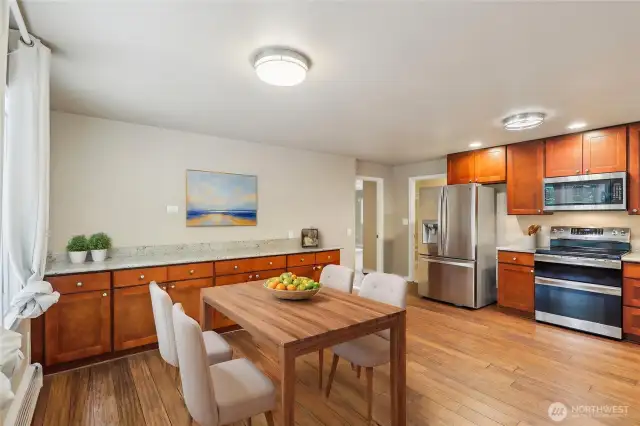 ADU Full Kitchen- Virtually Staged