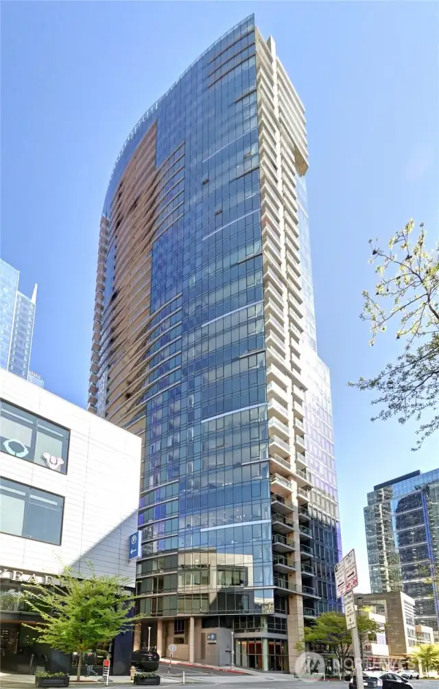 Prominent central Bellevue location.