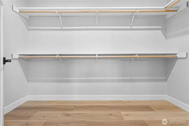 Walk in closet.