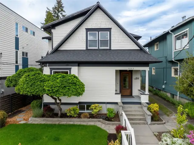 Welcome home to 1842 S. Weller St #1. This gorgeous Craftsman was meticulously renovated in 2018, blending classic features and finishes with modern bones and updates. Old meets new in this wonderful home!